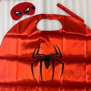 NWT Spider man Hero Kids Halloween Costume Set - Red